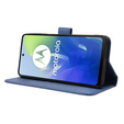 Etui z klapką do Motorola Moto G24 / G24 Power / G04, Wallet Smart Magnet, niebieskie