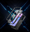 Etui pancerne do Samsung Galaxy A15, Dexnor Full Body (Two Frames), czarne