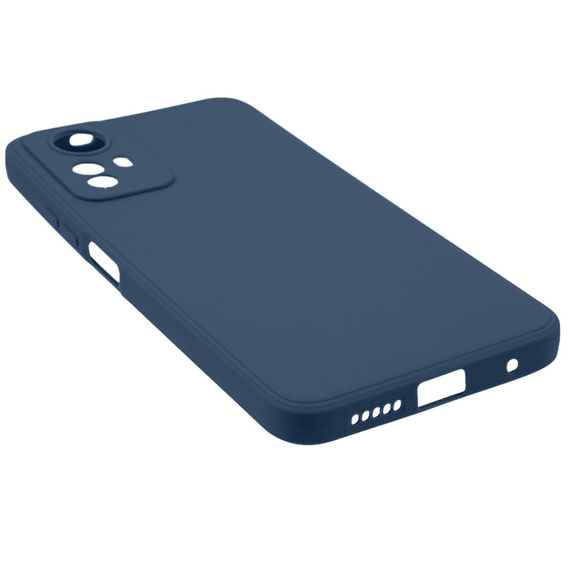 Etui do Xiaomi Redmi Note 12S, Silicone Lite, niebieskie