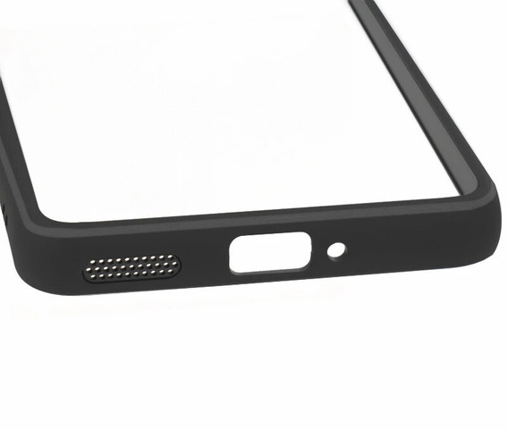Etui do Xiaomi Poco F6 Pro, Fusion Hybrid, przezroczyste