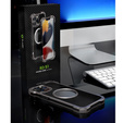 Etui R-JUST do iPhone 13 Pro, pancerne, do MagSafe, czarne