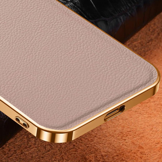 Etui do Samsung Galaxy A13 4G, Cowhide Leather, różowe