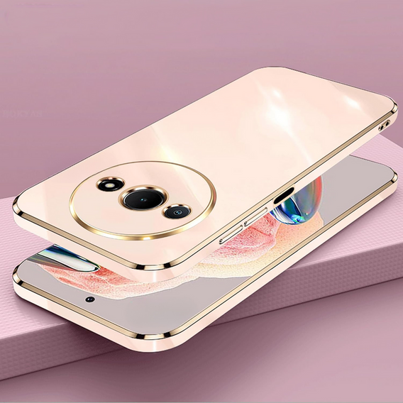 Etui do Xiaomi Redmi A3, Glamour CamShield, różowe rose gold