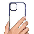 Etui Electroplated Frame do iPhone 13 Pro - Blue