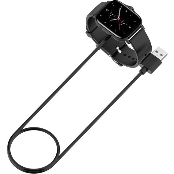Kabel USB / Ładowarka do Amazfit GTR2/GTS2/BIPU/Pop/Bip 3/Amazfit GTS4 Mini, Black