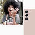 Etui do Samsung Galaxy S22 5G, Silicone Lite, różowe