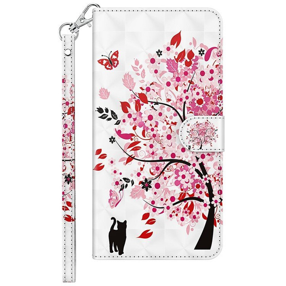Etui z klapką do Xiaomi Redmi 13C / Poco C65, Wallet, Cat & Tree