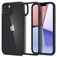 Etui Spigen do iPhone 13, Ultra Hybrid, matowe czarne + szkło