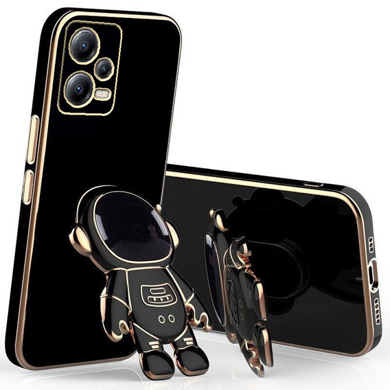Etui do Xiaomi Redmi Note 12 5G / POCO X5 5G, Astronaut, czarne