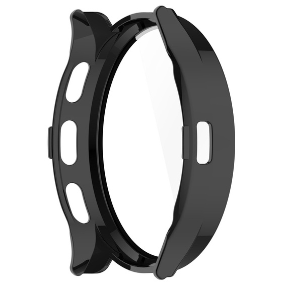 2w1 Etui + Szkło Hartowane do Garmin Venu 3S, Czarne