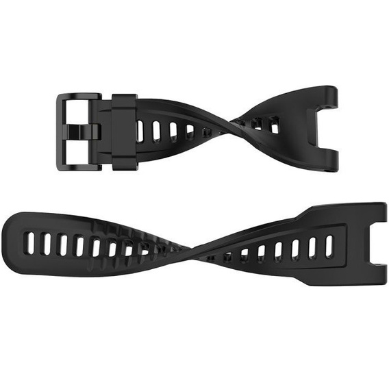 Pasek Silikonowy do Amazfit T-Rex/T-Rex PRO, Czarny