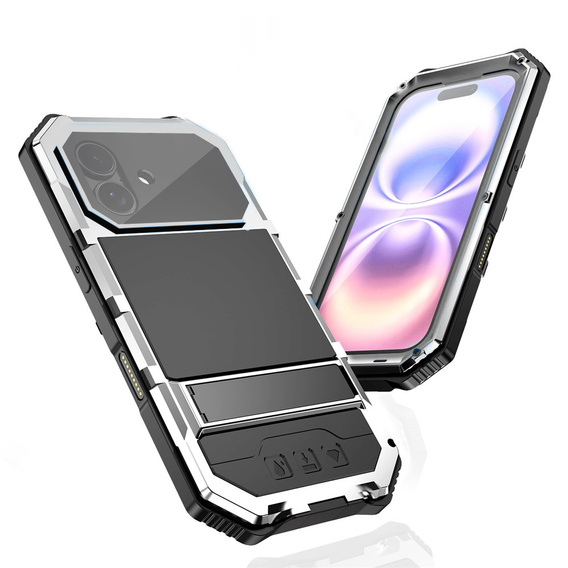 Etui pancerne z podstawką R-JUST do iPhone 17