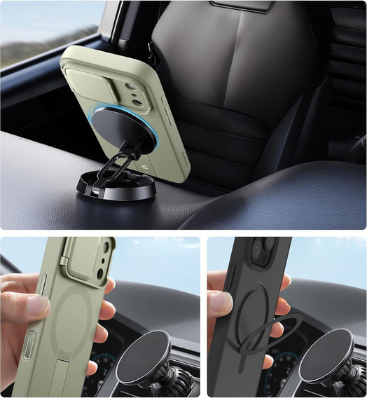 Etui Suritch Shockproof do MagSafe do iPhone 17 Pro Max