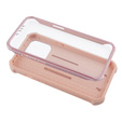 Etui pancerne do iPhone 13 Pro, Dexnor Full Body, różowe rose gold