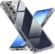 Etui do Samsung Galaxy A17 5G, wzmocnione, z ochroną aparatu, przezroczyste
