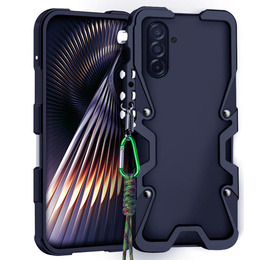 Aluminiowe etui ochronne bumper do Samsung Galaxy A56 5G – czarne