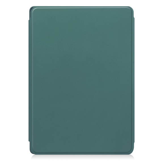 Etui z klawiaturą do Samsung Galaxy Tab S6 Lite 10.4" 2020/2022/2024, Rotary 360° Leather, ciemnozielone