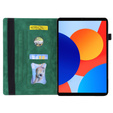 Etui do Xiaomi Redmi Pad SE 8.7", Classic, z miejscem na rysik, zielone