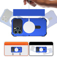 Etui do iPhone 15, DefenderMag, niebieskie