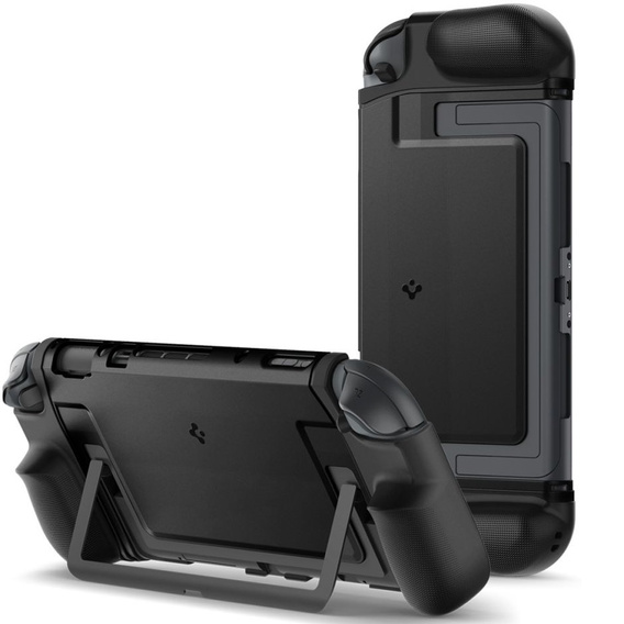 Spigen Dual Grip – etui ochronne do Nintendo Switch 2 (czarne)