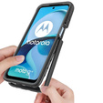 Etui do Motorola Moto E14 / G24 / G04, Shockproof, z folią, czarne