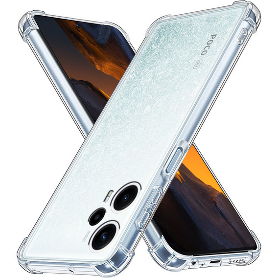 Etui do Xiaomi Poco F5, Dropproof, Przezroczyste