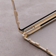 Etui Magnetic Dual Glass MagSafe do Samsung Galaxy S23 Ultra, złote