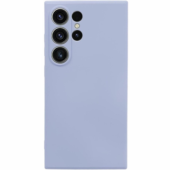 Etui do Samsung Galaxy S24 Ultra, Silicone Lite, fioletowe