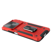 Etui pancerne do Xiaomi Redmi Note 13 5G, CamShield Slide, czerwone + Szkło Hartowane 9H