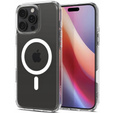 Etui z MagSafe Spigen do iPhone 16 Pro, Ultra Hybrid "T", Przezroczyste + Szkło
