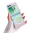 Etui do Samsung Galaxy Z Flip7 FE / Z Flip6, Fusion Hybrid, do MagSafe, wielokolorowe