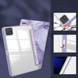 Etui Smartcase Hybrid do Xiaomi Pad 7 / 7 Pro, z miejscem na rysik – fioletowe Marble