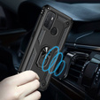 Etui pancerne do Oppo A53 / Oppo A53s / A32 4G, Nox Case Ring, czarne