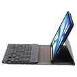 Etui z klawiaturą do iPad Air 11" 2025/2024 (7/6 gen.), Leather Pen Slot, czarne