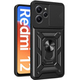Etui pancerne do Xiaomi Redmi 12, CamShield Slide, czarne