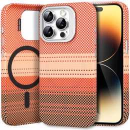 Etui do iPhone 14 Pro, Frame Kickstand, do MagSafe, Sunset Orange