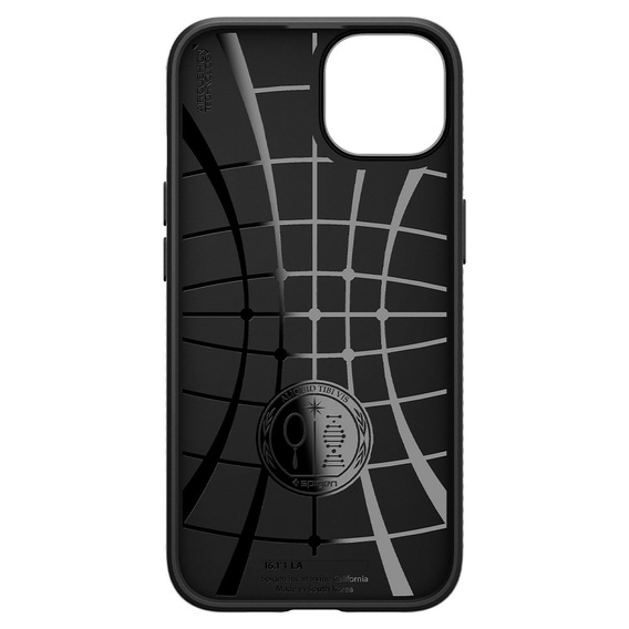Etui Spigen do iPhone 13 Mini, Liquid Air, czarne + szkło