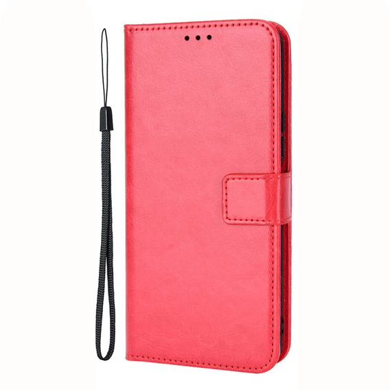 Etui z klapką do Motorola Edge 40 Pro, Wallet, czerwone