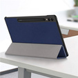 Etui do Samsung Galaxy Tab S9 Plus, Smartcase z miejscem na rysik, niebieskie