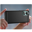 Etui do Oppo A98 5G, Karbon, czarne