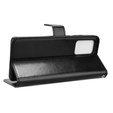 Etui z klapką do Motorola Edge 50 Fusion 5G, Crazy Horse Wallet, czarne