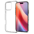Etui Spigen do iPhone 16 Pro Max, Liquid Crystal, przezroczyste brokatowe + Szkło Hartowane 9H