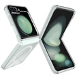 Etui do Samsung Galaxy Z Flip7 FE / Z Flip6, Fusion Hybrid, do MagSafe, przezroczyste