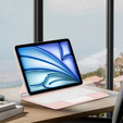 Etui z klawiaturą do iPad Air 11" 2025/2024 (7/6 gen.), Magnetic Keyboard Touchpad, różowe
