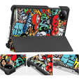 Etui do Xiaomi Redmi Pad SE 8.7", Smartcase, graffiti