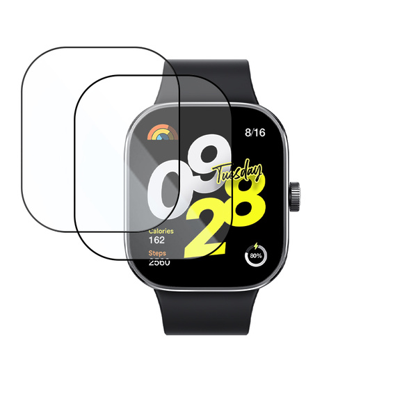 2x Szkło Hybrydowe ERBORD do Xiaomi Redmi Watch 4