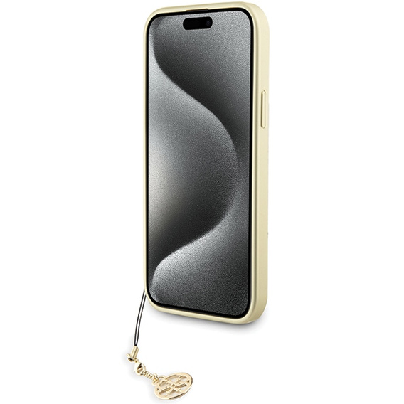 Etui Guess 4G Charms z zawieszką do iPhone 15 Pro Max
