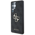 Etui GUESS do Samsung Galaxy S25 Ultra, Big Metal Logo, Czarne