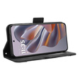 Etui z klapką do Motorola Edge 50 Neo / Motorola ThinkPhone 25, Card Slot, czarne