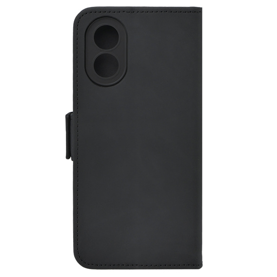 Etui z klapką do Oppo A58 4G, Card Slot, czarne
